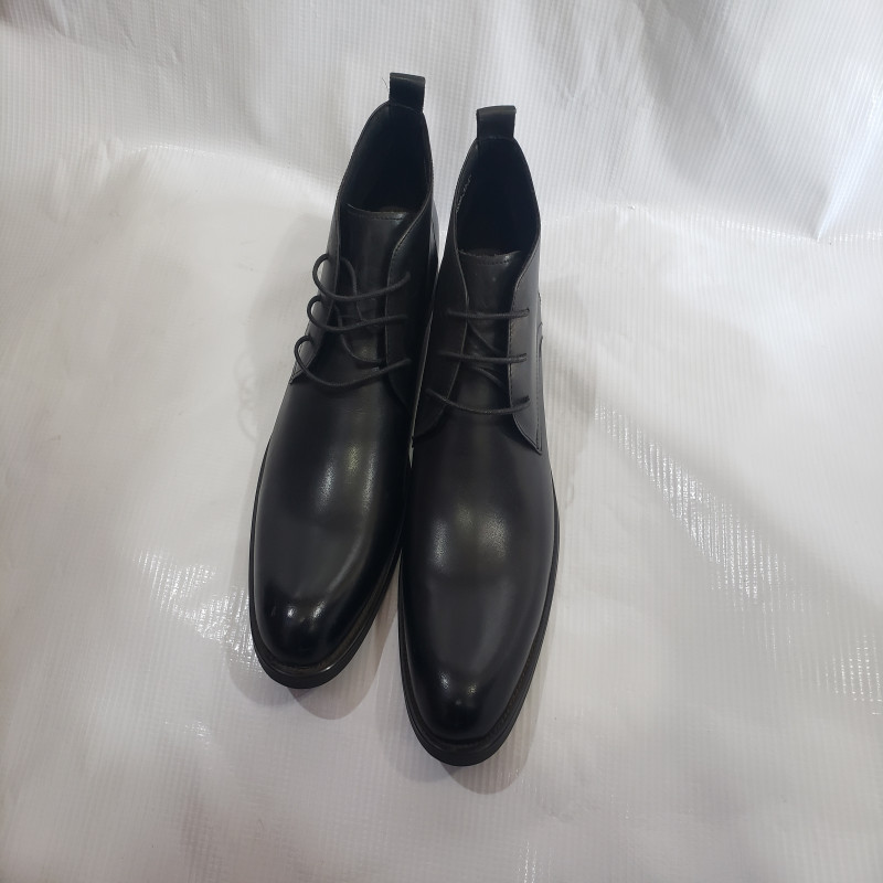 Black Molianseng Draft Chelsea Lace-up Boots