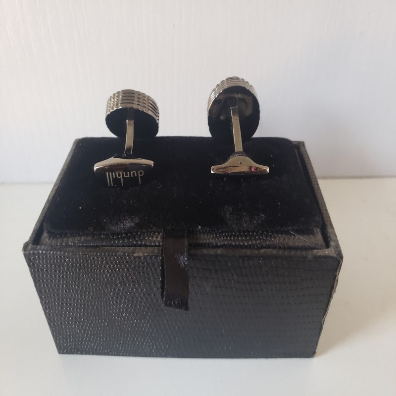 Men's Fashionable Silver Cuff Links