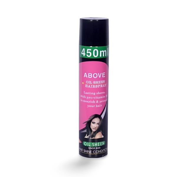 Above Oil Sheen Hair Spray 450 ml